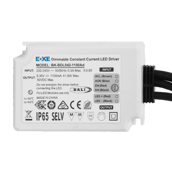 BK-BDL042 Suffix d 600x600 27.3kb Dimmable driver DML060-1650AM
