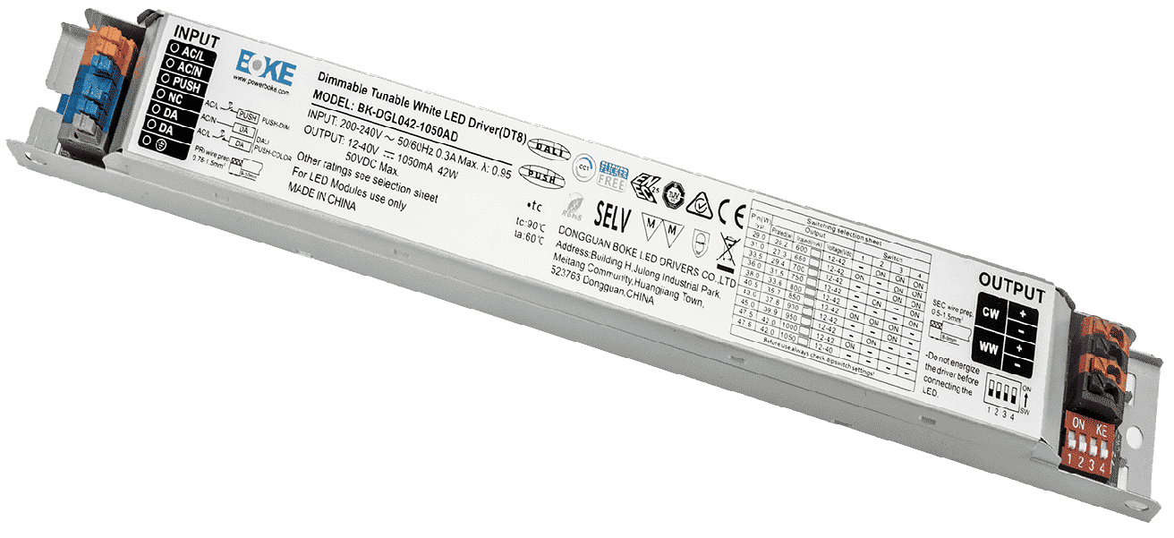 BK-DGL042 Suffix D 1312x601 89.8kb Dimmable driver DGL042-1050AD