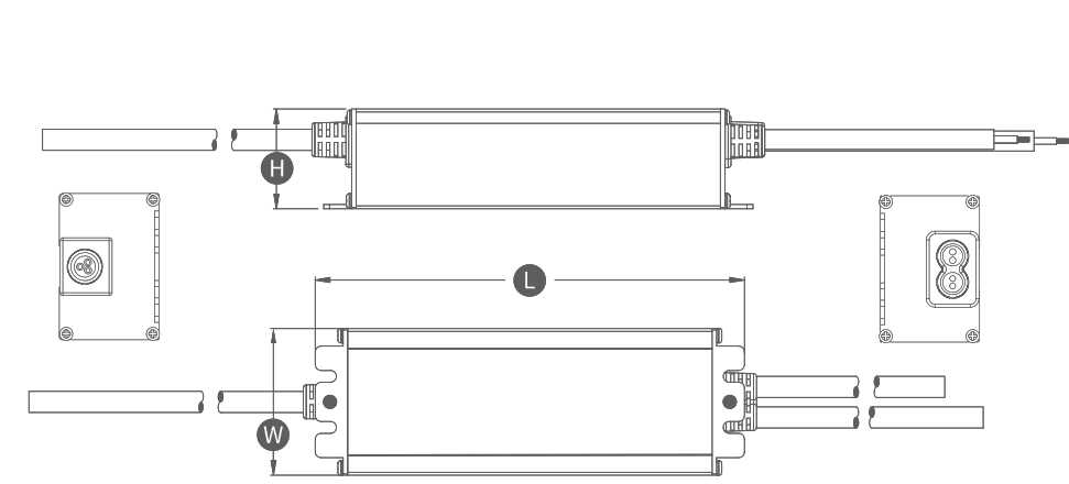 BK-DML150 Suffix D 971x440 23.6kb Dimmable driver DML060-1650AM