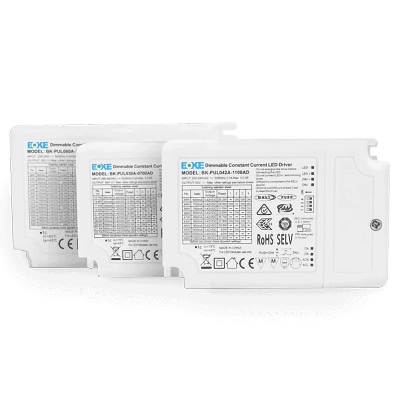 BK-PUL-A series800x800 67.5kb Dimmable driver DGL042-1050AD