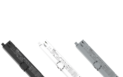 AC⼀体导轨调光驱动器(六线DALI)