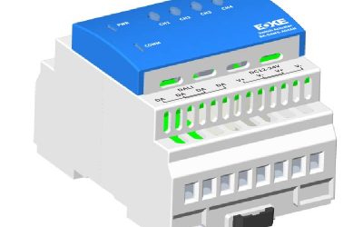 4路0/1-10V调光执行器