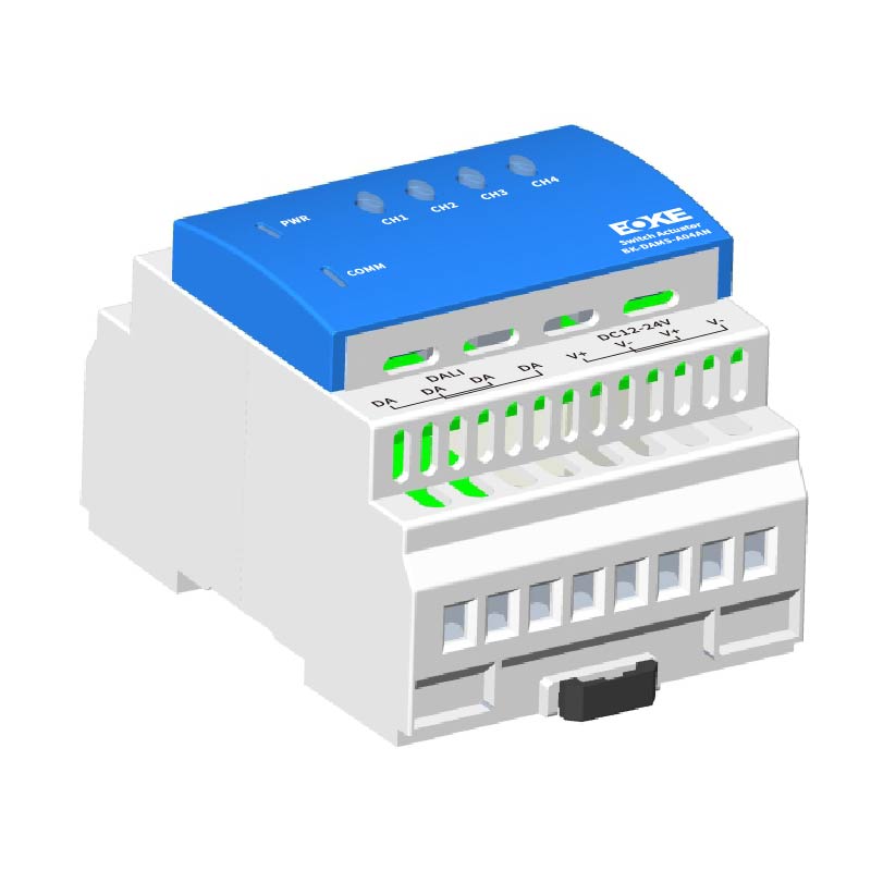 4路0/1-10V调光执行器